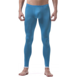 MenSexyWear Long John Vanskoos Bleu